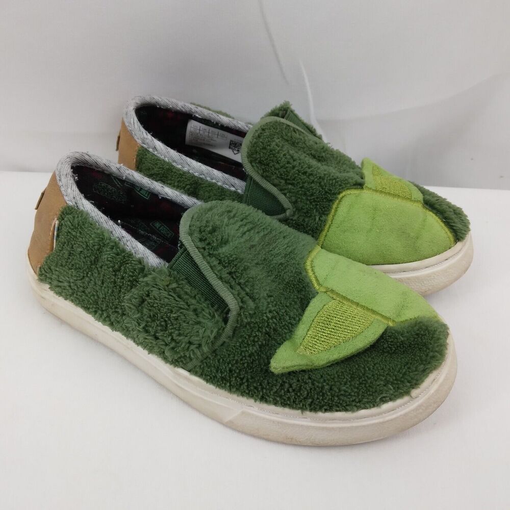 Toms Star Wars Yoda Sneakers Slip On Toddler Size 10